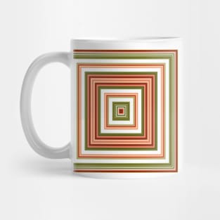 Geometric Christmas Pattern Mug